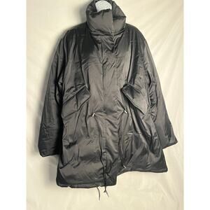 Uniqlo +J Jil Sander Down Parka Coat Black XL Oversized 90% Down